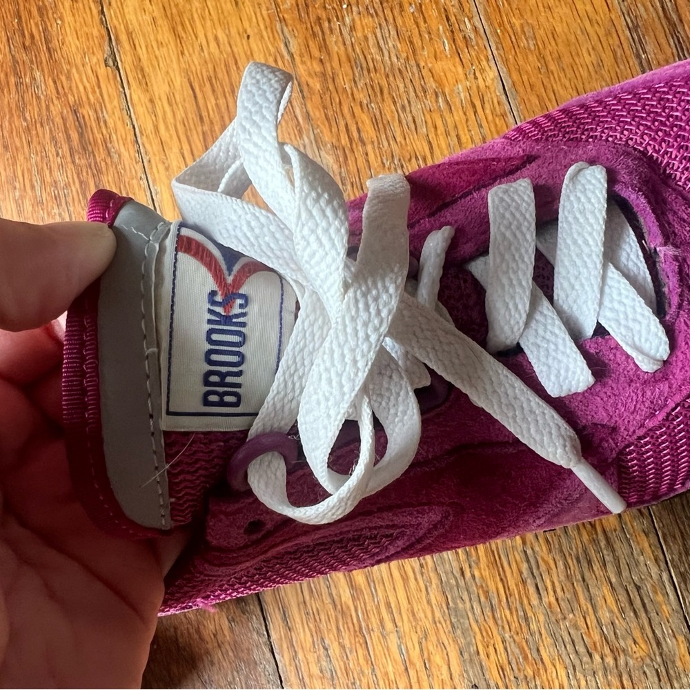 Brooks Women's Magenta Athletic Sneakers - Picture 7 of 8